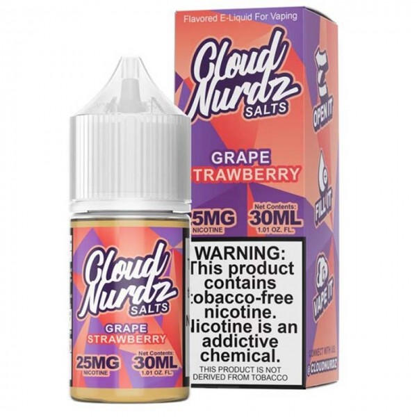 Cloud Nurdz TFN Salt - Grape Strawberry