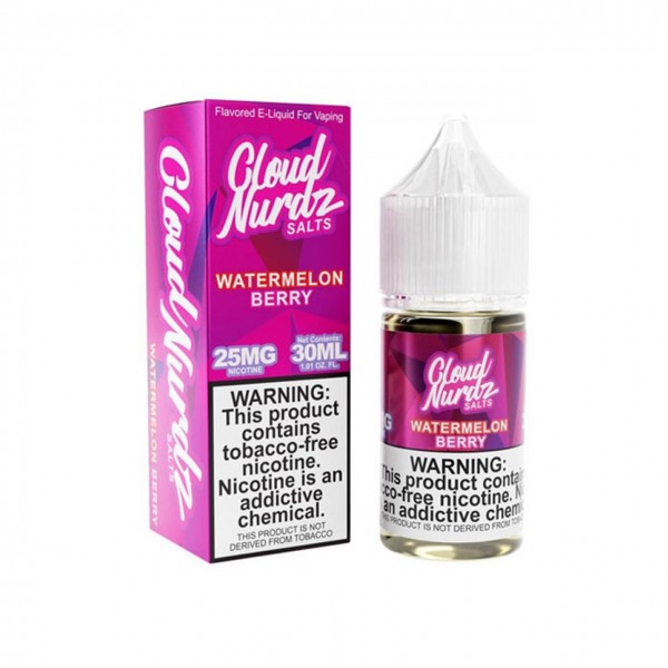 Cloud Nurdz TFN Salt - Watermelon Berry