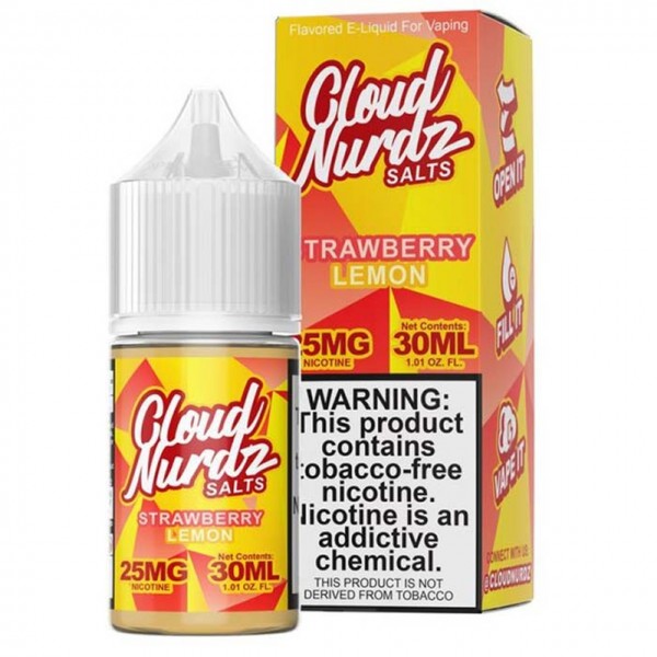 Cloud Nurdz TFN Salt - Strawberry Lemon