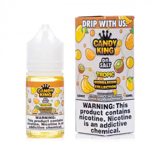 Candy King Bubblegum Salt - Tropic