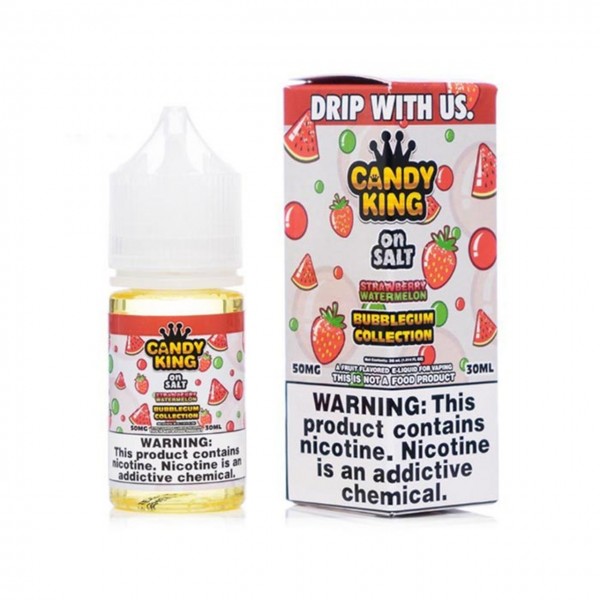 Candy King Bubblegum Salt - Strawberry Watermelon