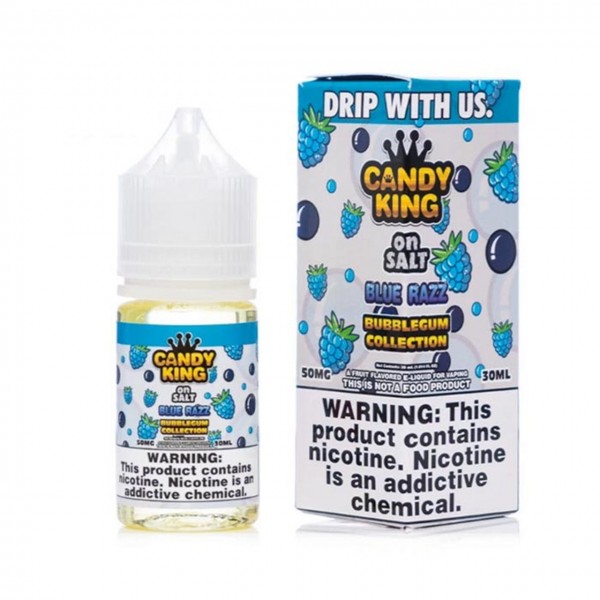 Candy King Bubblegum Salt - Blue Razz