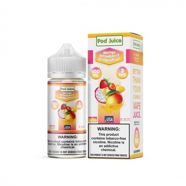 Pod Juice TFN - Mango Strawberry Dragonfruit