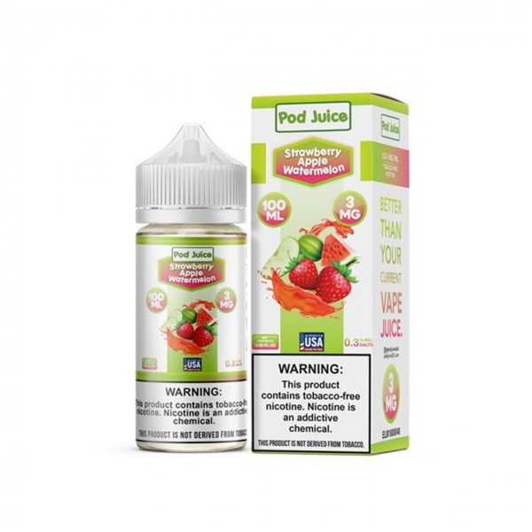 Pod Juice TFN - Strawberry Apple Watermelon