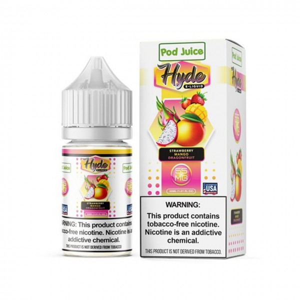 Hyde Pod Juice TFN Salt - Strawberry Mango Dragonfruit