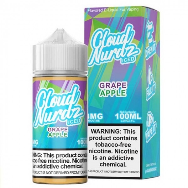 Cloud Nurdz ICED TFN - Grape Apple