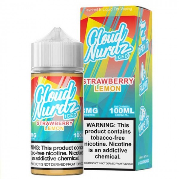 Cloud Nurdz ICED TFN - Strawberry Lemon