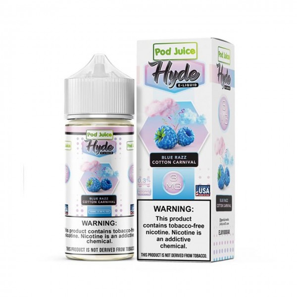 Hyde Pod Juice TFN - Blue Razz Cotton Carnival