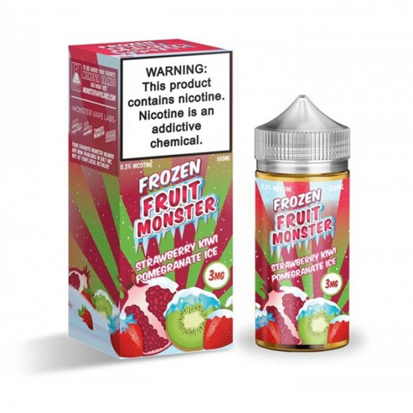 Frozen Fruit Monster - Strawberry Kiwi Pomegranate ICE