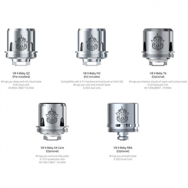 SMOK TFV8 X-Baby M2 Replacement Coils