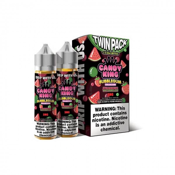 Candy King Bubblegum - Strawberry Watermelon