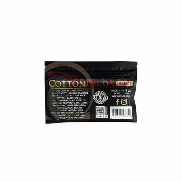 Wick 'N' Vape Cotton Bacon Prime